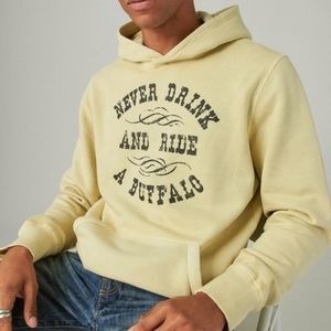 NWT YELLOWSTONE X LUCKY BRAND Hoodie Sz. Large